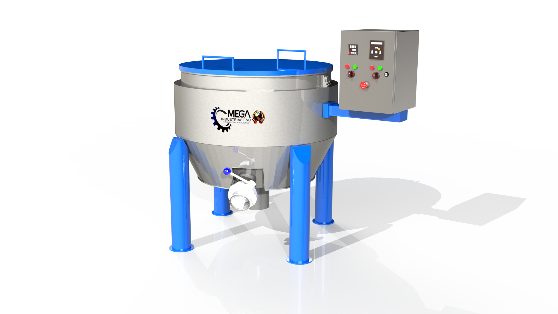 MEZCLADOR VERTICAL DE CACAO